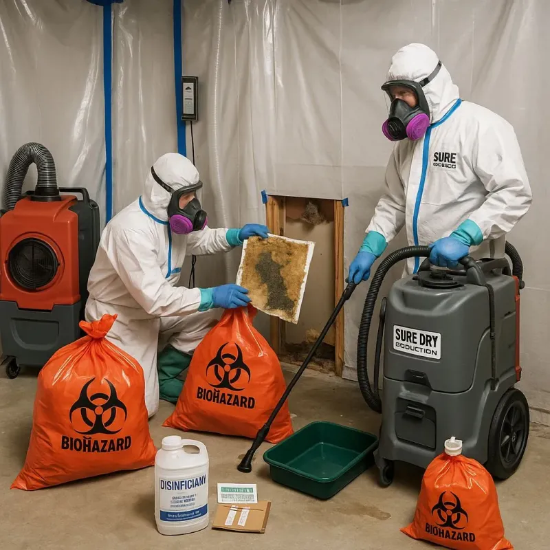 Contaminated Water Handling Protocols process in Orwell, OH