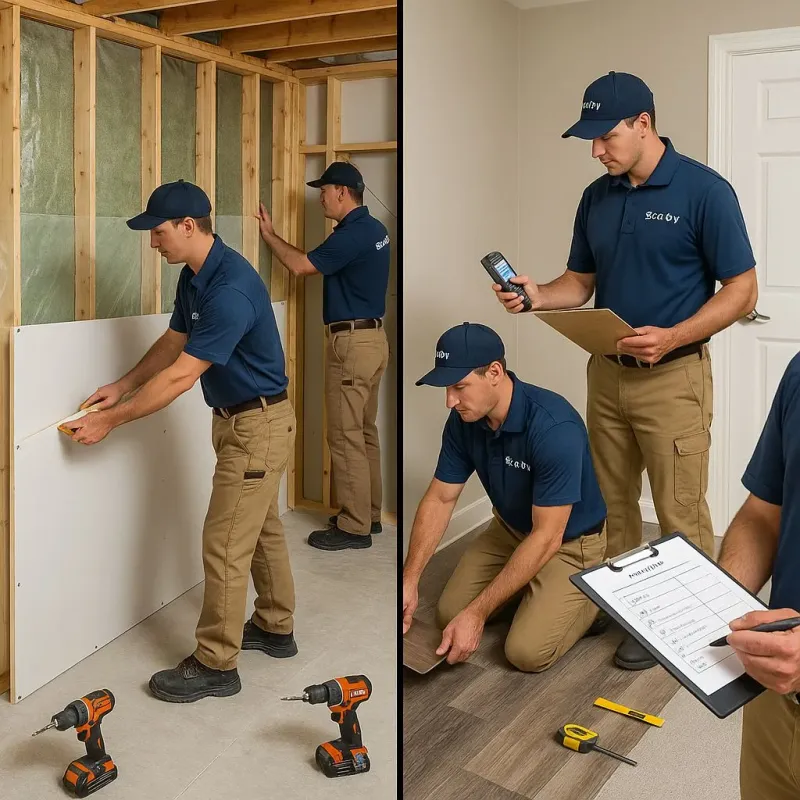 Repairs and Reconstruction process in Orwell, OH